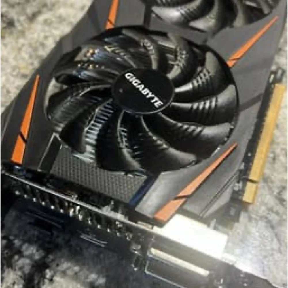 ASUS Black and Silver Graphics Card